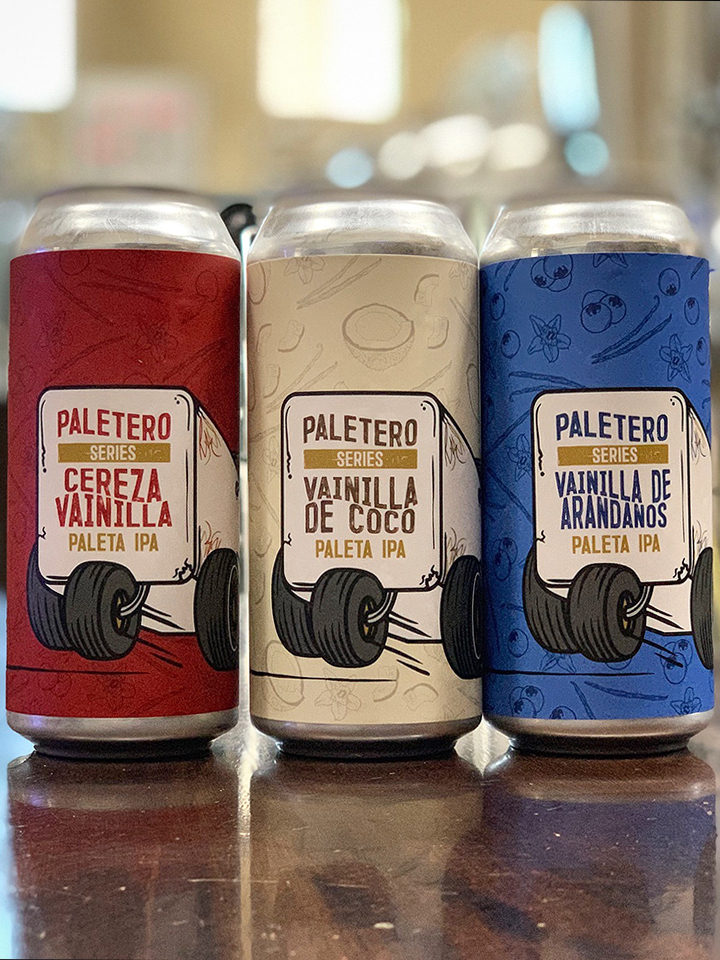 Paletero Series: Red, White Red: Paleta IPA with Cherry, Vanilla,
