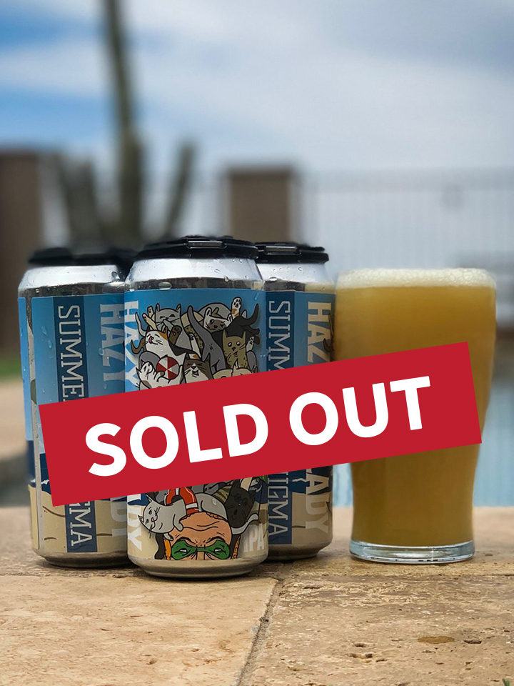 HAZY CAT LADY: SUMMER Hazy Cat Lady Series: IPA with Summer