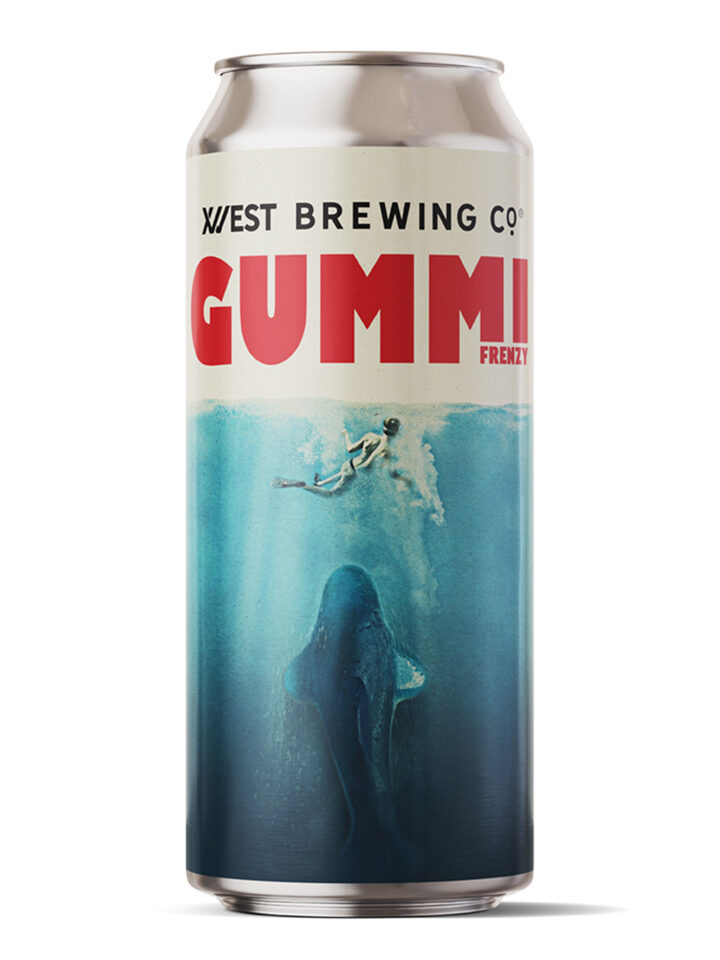 IPA with gummi sharks 6% ABV | 16oz 4pack